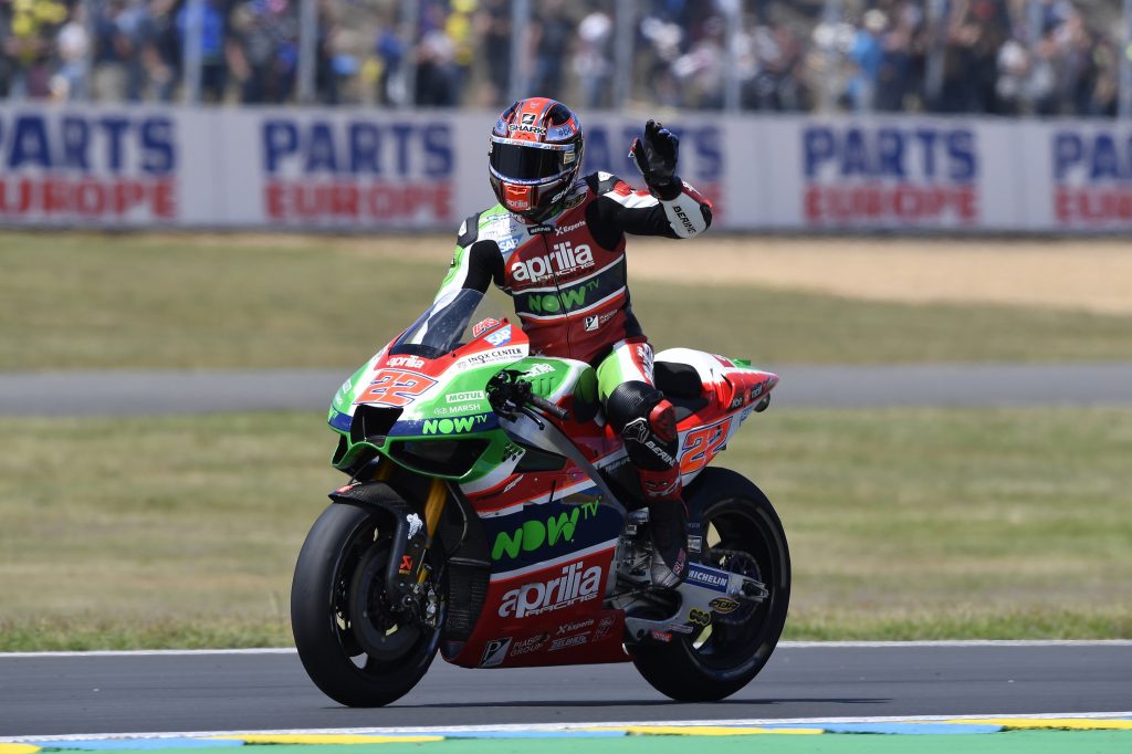 ESPARGARÓ FORCED TO RETIRE WHILE MAKING ONE OF THE BEST COMEBACK RIDES OF THE SEASON - Gresini Racing