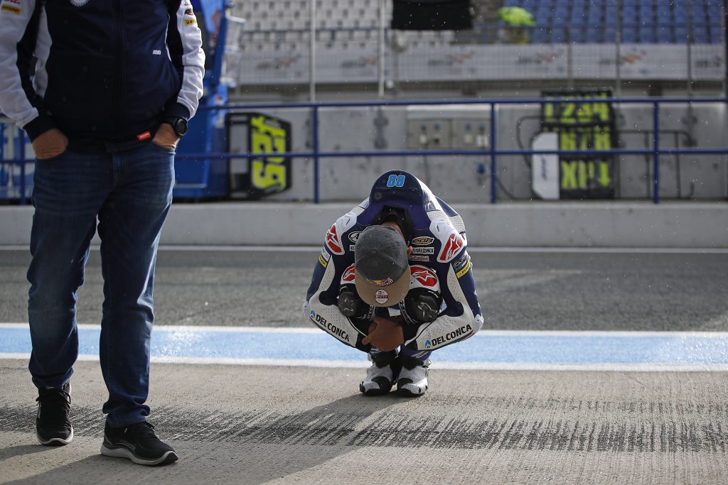 STEADY AND WET START OF SPANISH GP FOR MARTIN AND DIGGIA - Gresini Racing