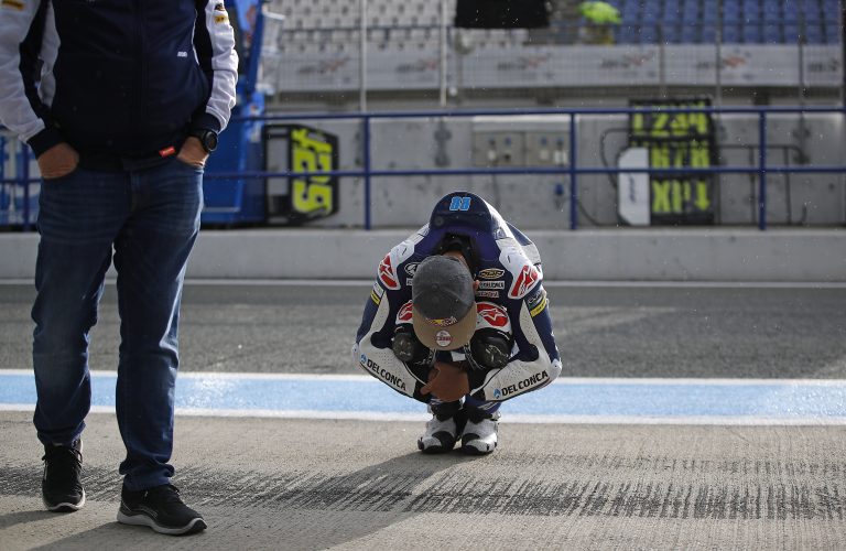 STEADY AND WET START OF SPANISH GP FOR MARTIN AND DIGGIA