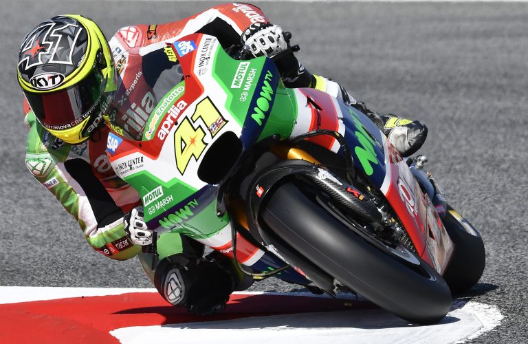 ALEIX ESPARGARO’ PORTA APRILIA IN SECONDA FILA CON IL QUINTO TEMPO