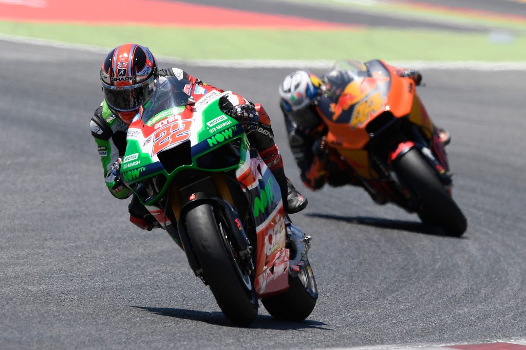 ALEIX ESPARGARÓ, AFTER A PERFECT WEEKEND, FORCED TO STOP IN THE RACE - Gresini Racing
