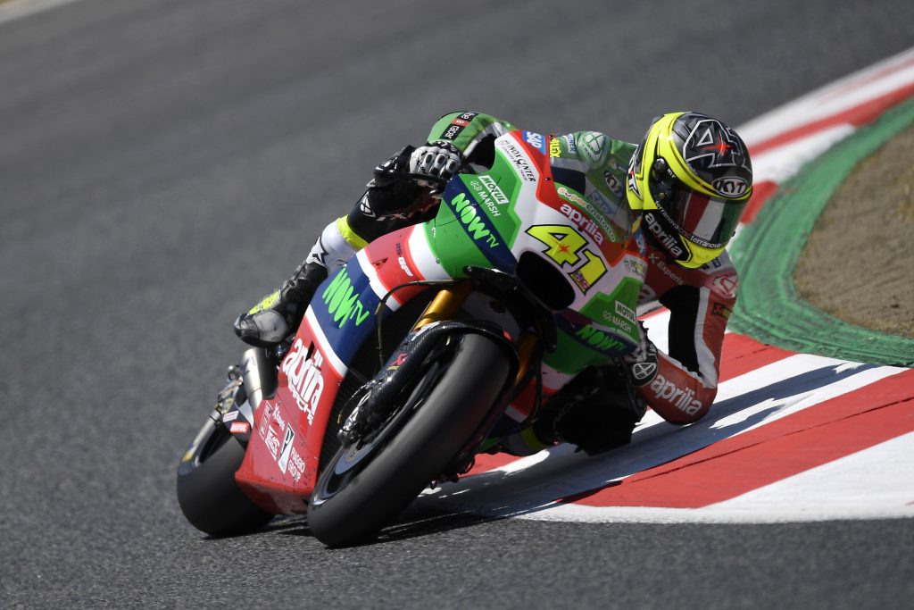 ALEIX ESPARGARÓ TAKES APRILIA TO THE SECOND ROW WITH THE FIFTH BEST TIME - Gresini Racing