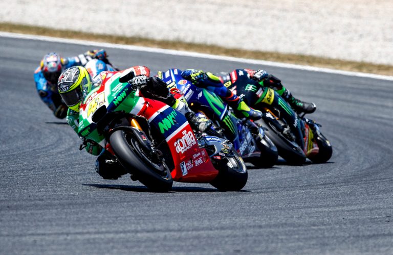 ALEIX ESPARGARO’, AUTORE DI UN WEEKEND PERFETTO, E’ COSTRETTO ALLO STOP IN GARA