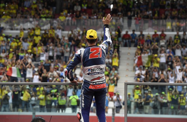 DIGGIA NARROWLY MISSES MAIDEN WIN AFTER SPECTACULAR RACE AT MUGELLO   