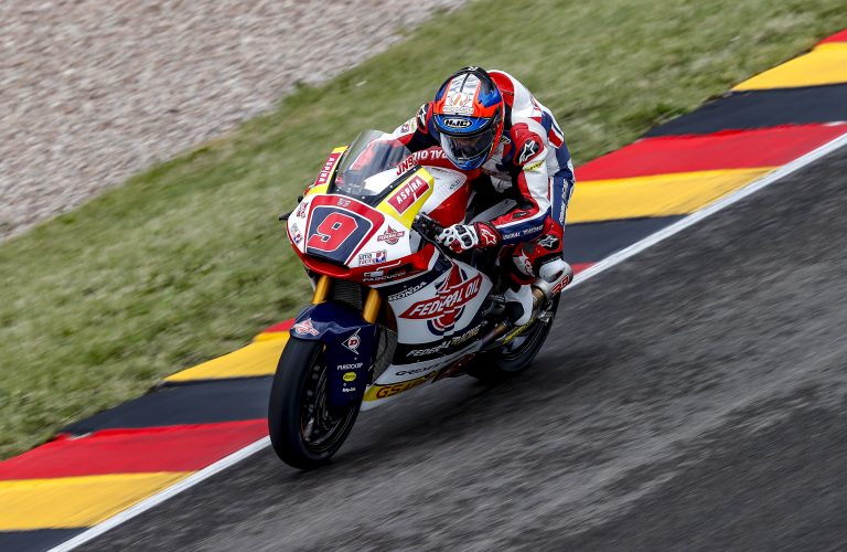TUMBLE DISRUPTS NAVARRO’S GERMAN QUALIFYING EFFORTS