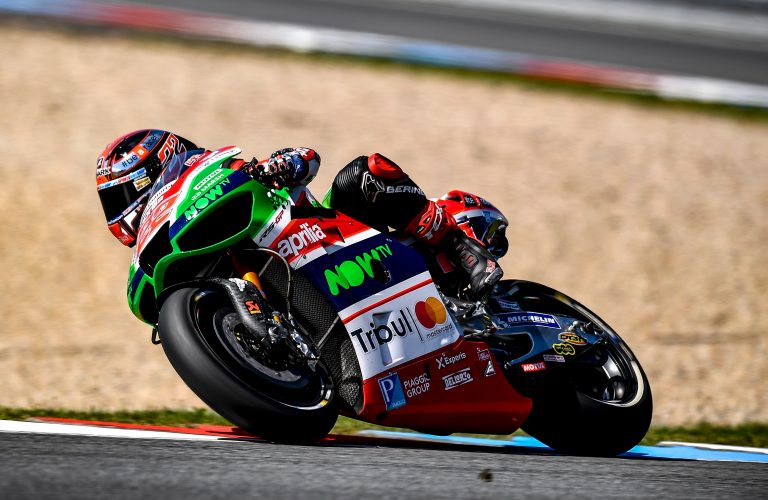 LE NOVITA’ APRILIA ALLA PROVA DI UNA PISTA MOLTO PARTICOLARE