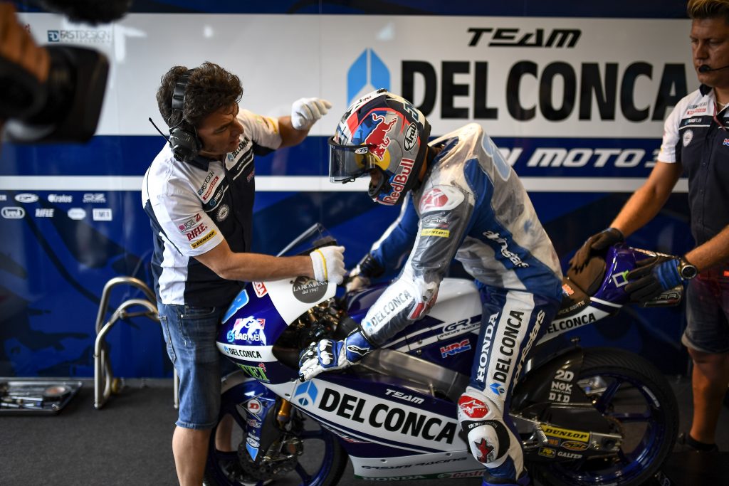 RETURNING MARTIN RIDES THROUGH PAIN, DIGGIA STEADY ON THE WET    - Gresini Racing