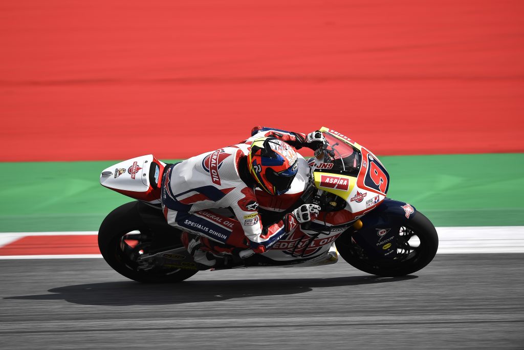 NAVARRO LOOKS FOR MORE AFTER DAY 1 IN AUSTRIA - Gresini Racing