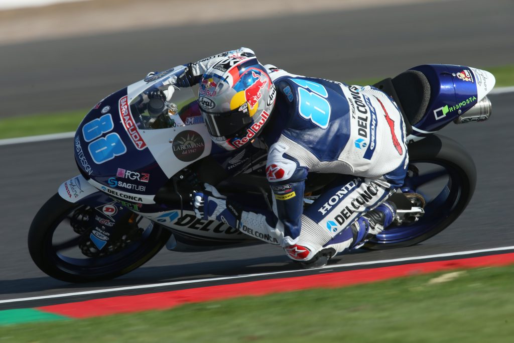 TOP-5 RESULTS FOR TEAM DEL CONCA GRESINI ON OPENING DAY OF BRITISH GP  - Gresini Racing