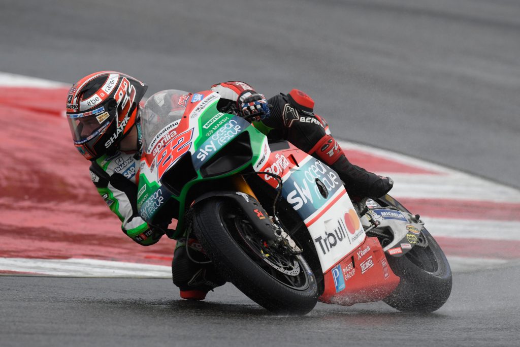 DOUBLE CRASH FOR ESPARGARÓ AND LOWES AT MISANO - Gresini Racing
