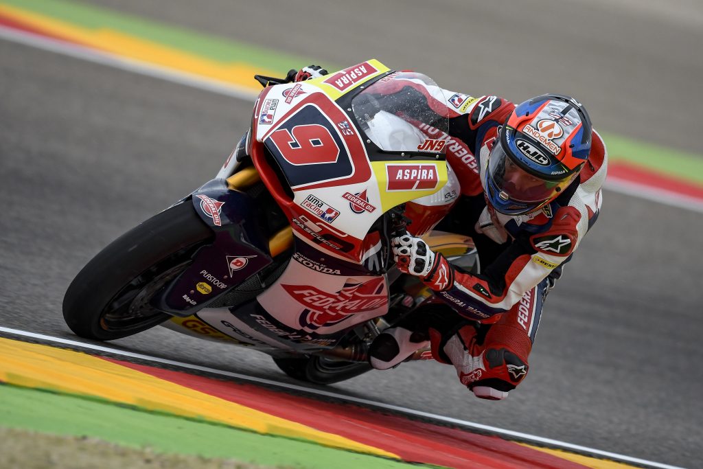 SEVENTH PLACE FOR NAVARRO ON OPENING DAY AT ARAGON - Gresini Racing