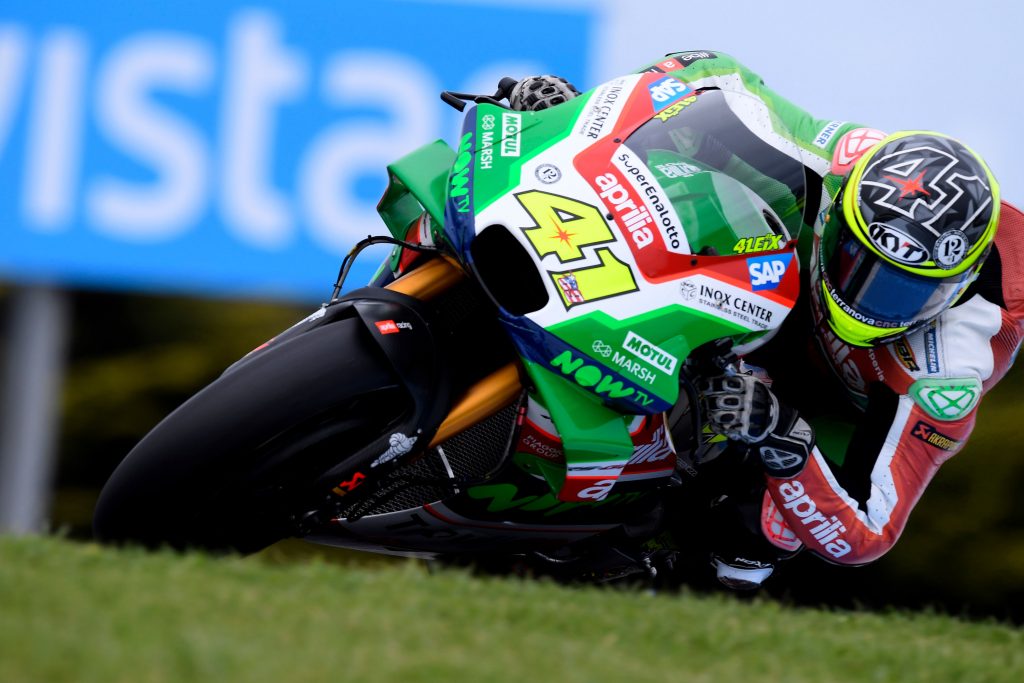 ESPARGARÓ ON THE THIRD ROW AFTER THE PHILLIP ISLAND QUALIFIERS - Gresini Racing
