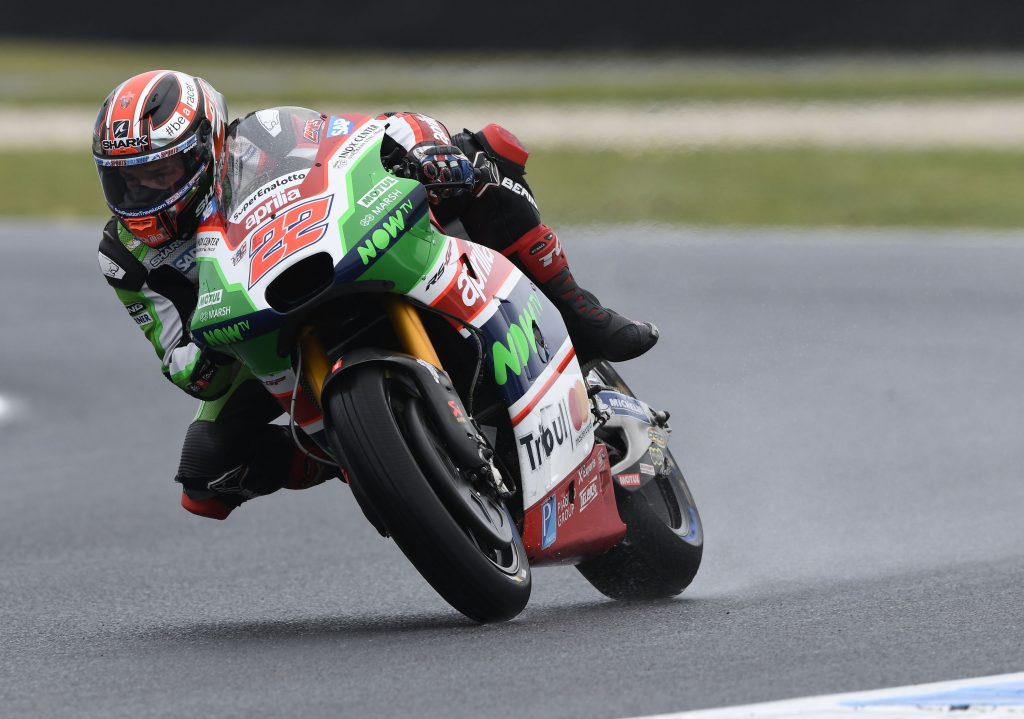 ESPARGARÓ ON THE THIRD ROW AFTER THE PHILLIP ISLAND QUALIFIERS - Gresini Racing