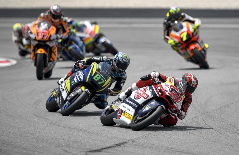 DIMAS OUT EARLY ON FROM MALAYSIAN MOTO2 RACE