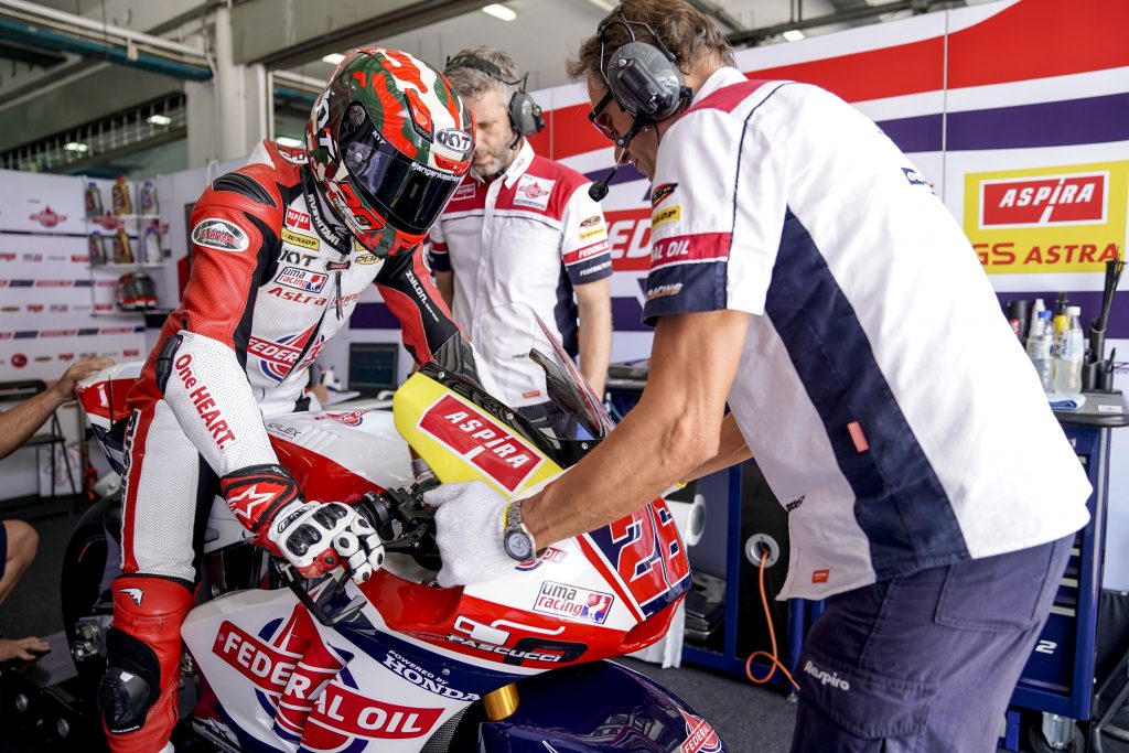 DIMAS IMPROVES: “IF IT RAINS, WE WILL BE COMPETITIVE” - Gresini Racing