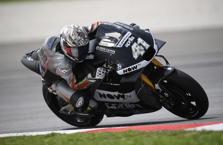 DEBUTTA IN PISTA A SEPANG LA APRILIA RS-GP 2018