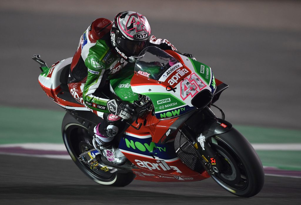 THE APRILIA RS-GP MACHINES DO WELL ON THEIR DÉBUT IN THE FIRST PRACTICE SESSIONS IN QATAR - Gresini Racing