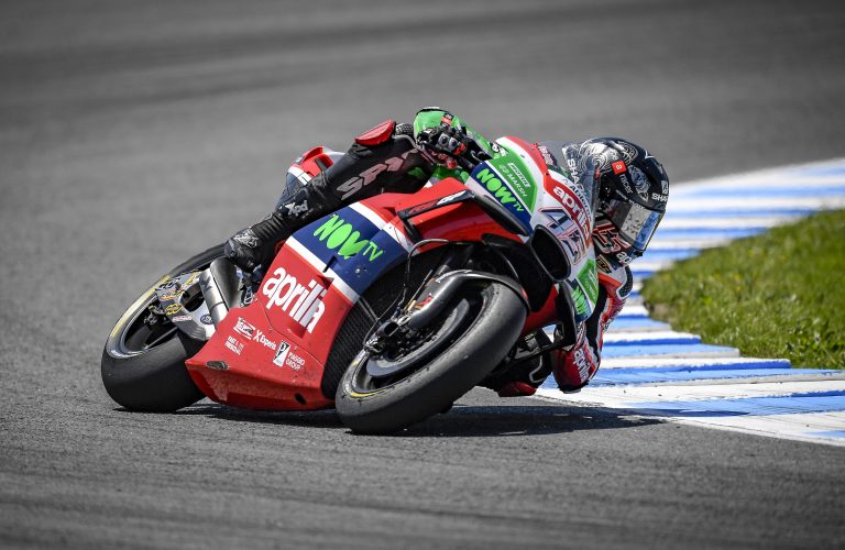ALEIX ESPARGARO’ FUORI AL PRIMO GIRO NEL GP DI SPAGNA A JEREZ, REDDING A PUNTI