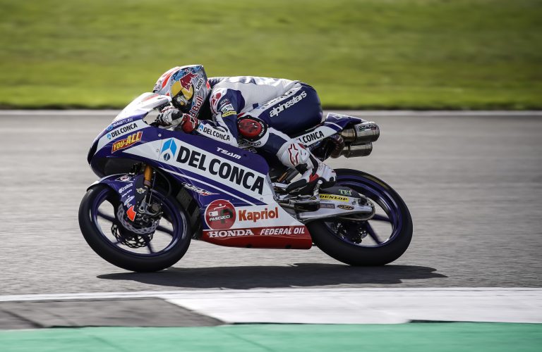 SILVERSTONE NEW ASPHALT WELCOMES TEAM DEL CONCA GRESINI