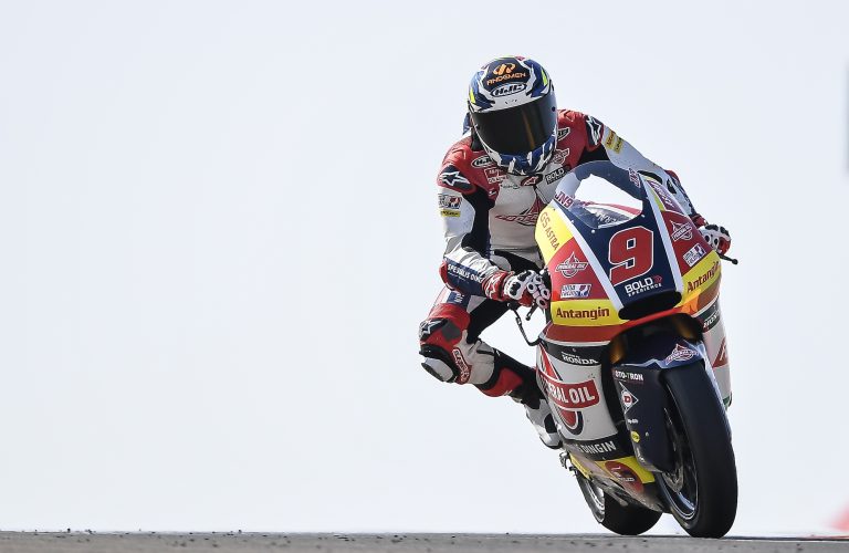 NAVARRO HARD AT WORK AT ARAGON   