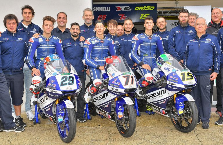 CALA IL SIPARIO SUL CIV 2018: SPINELLI VICE CAMPIONE MOTO3