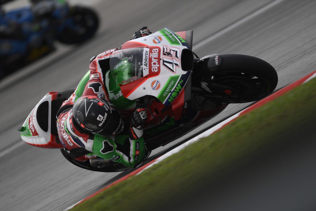ALEIX ESPARGARÓ IN THE TOP 10 ON THE FIRST DAY OF PRACTICE AT SEPANG - Gresini Racing