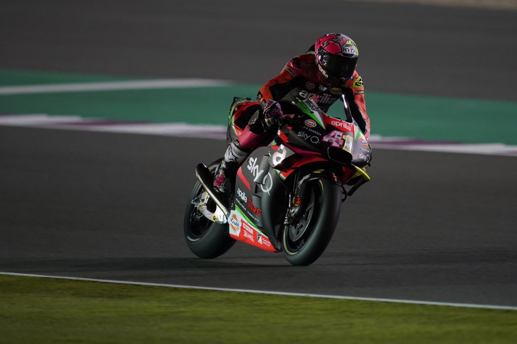 FIRST DAY OF TESTS FOR THE APRILIA RS-GP IN THE NEW 2019 LIVERY - Gresini Racing