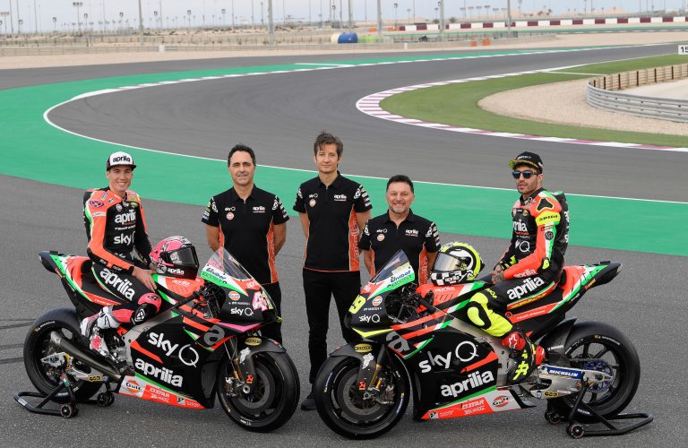       APRILIA: ALL NEW TEAM AND BIKES, THE 2019 MOTOGP CHALLENGE HAS BEGUN