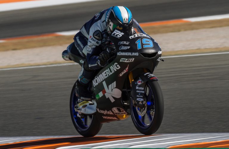 A VALENCIA CHIUSO IL PRIMO TEST 2019 PER IL TEAM KÖMMERLING GRESINI MOTO3