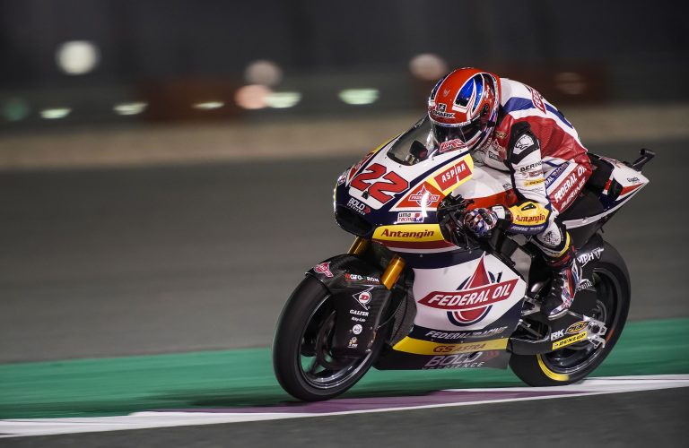LOWES CHARGED UP AFTER QUALIFYING ON ROW TWO AT LOSAIL