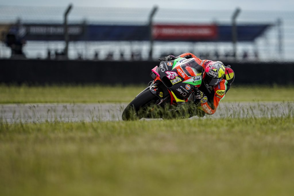 APRILIA AT THE CIRCUIT OF THE AMERICAS TO CONFIRM THE GROWTH OF THE FIRST TWO GP ROUNDS - Gresini Racing