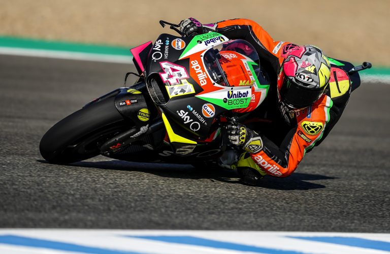 SIXTH ROW FOR ALEIX ESPARGARÓ IN THE JEREZ QUALIFIERS