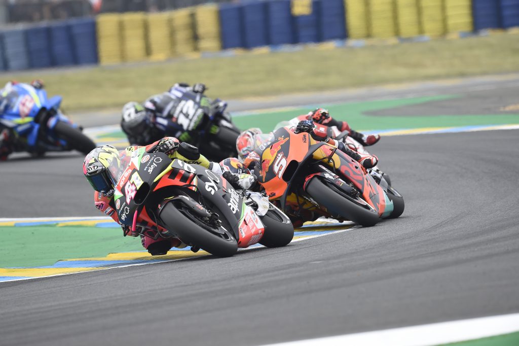 ALEIX AND APRILIA IN THE POINTS AGAIN AT THE LE MANS GP - Gresini Racing