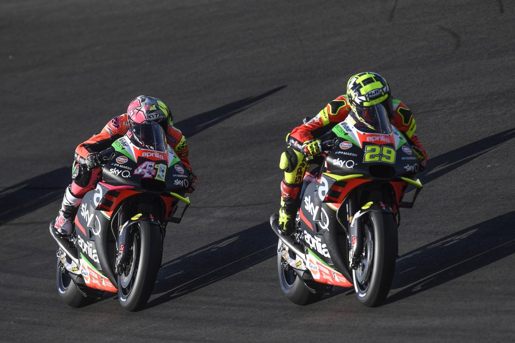 LOTS OF WORK AND STEPS FORWARD FOR ESPARGARÓ AND IANNONE AT JEREZ - Gresini Racing
