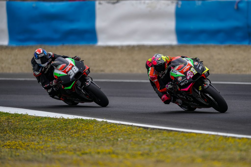 ALEIX AND BRADLEY WORKED ON DEVELOPMENT OF THE 2019 RS-GP AT JEREZ - Gresini Racing