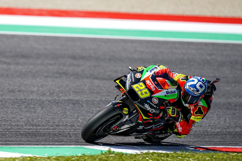 FIFTH ROW FOR ALEIX ESPARGARÓ AND EIGHTH FOR ANDREA IANNONE - Gresini Racing