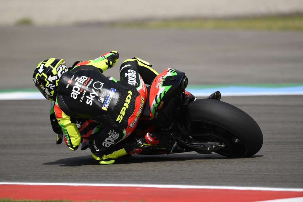 ANDREA IANNONE FAST AND SIXTH AFTER THE FIRST DAY OF PRACTICE - Gresini Racing