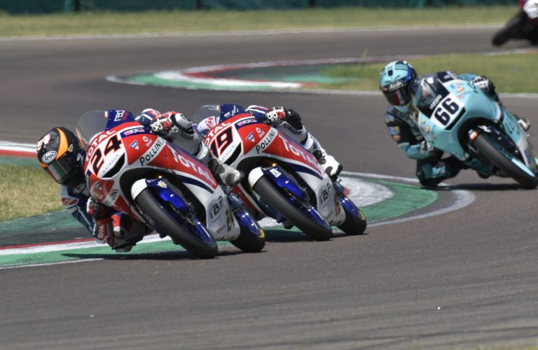 IMOLA GARA2: MOROSI IL MIGLIORE, TACCINI PENALIZZATO   