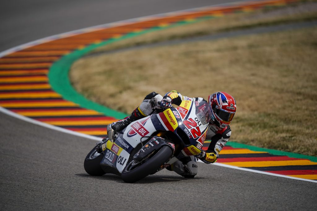 FRIDAY AT #GERMANGP: LOWES SEVEN TENTHS AWAY FROM THE TOP    - Gresini Racing