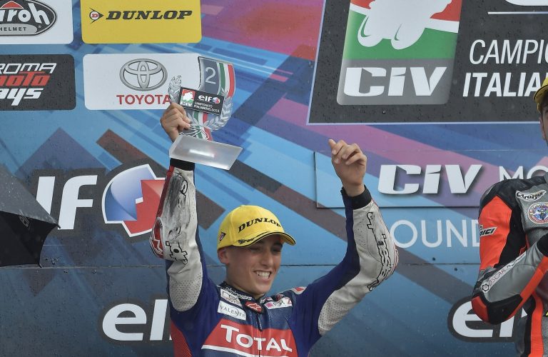 MISANO RACE2: TACCINI 2º, MIGLIOR RISULTATO STAGIONALE DEL JUNIOR TEAM