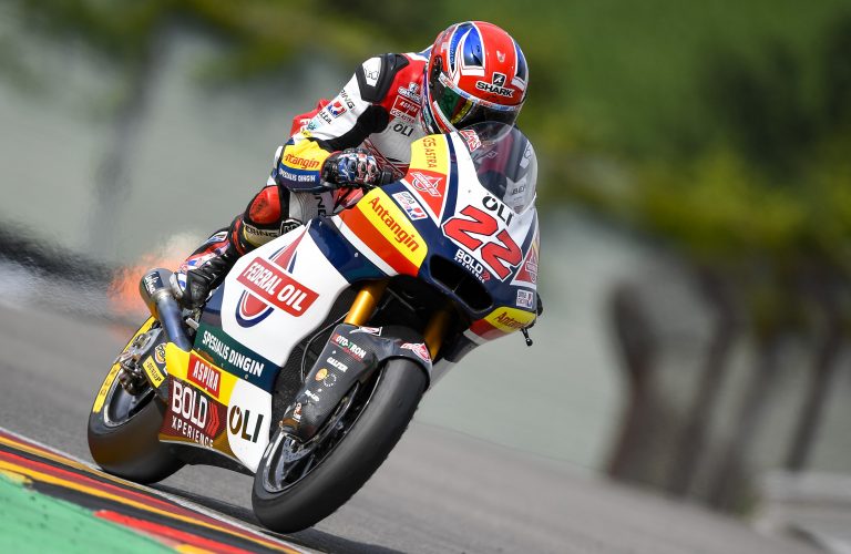 THIRTEENTH PLACE FOR LOWES IN #GERMANGP QUALIFYING   