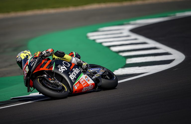 GOOD START AT SILVERSTONE FOR THE APRILIA TEAM GRESINI