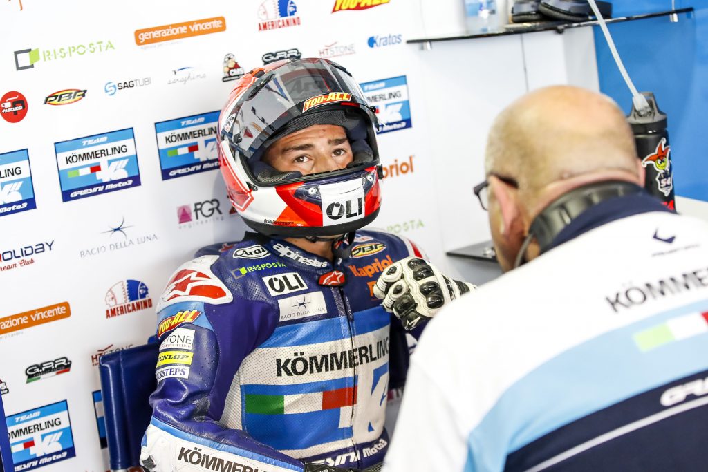 TOUGH FRIDAY AT THE OFFICE AS RODRIGO SUFFERS DOUBLE FRACTURE AT BRNO - Gresini Racing