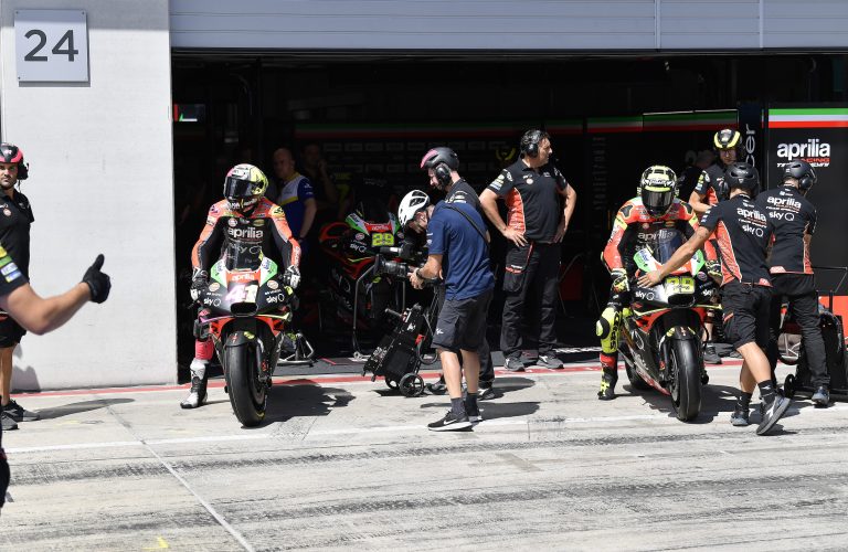 QUALIFIERS BELOW EXPECTATIONS IN AUSTRIA, BUT THE APRILIA RS-GP IS EFFECTIVE OVER RACE DISTANCE