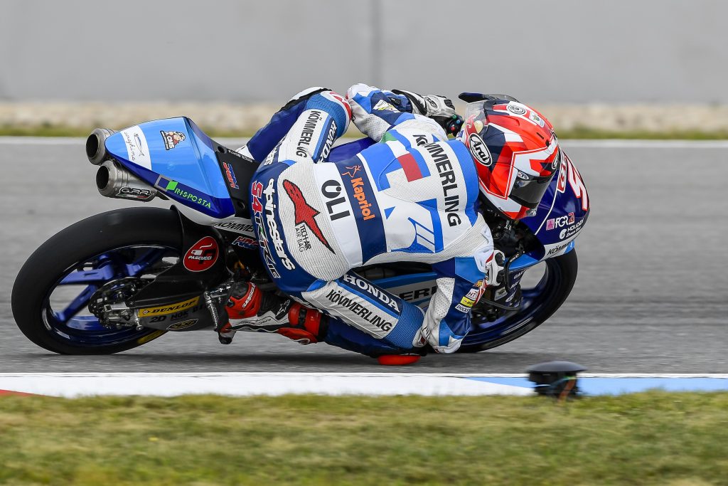TOUGH FRIDAY AT THE OFFICE AS RODRIGO SUFFERS DOUBLE FRACTURE AT BRNO - Gresini Racing