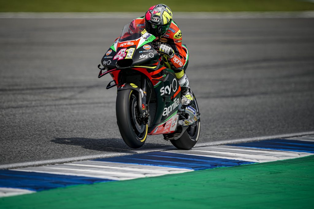 ALEIX ESPARGARÓ TAKES A NICE SEVENTH PLACE ON THE FIRST DAY OF PRACTICE IN THAILAND - Gresini Racing