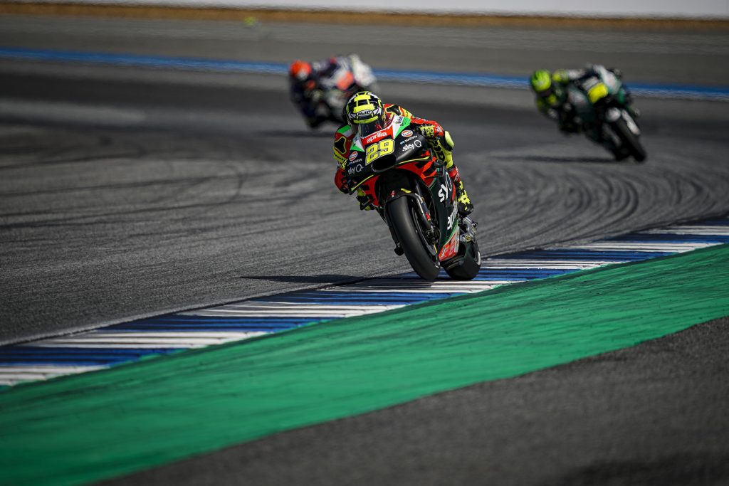 ANDREA IANNONE RIDES HIS RS-GP TO A POINTS FINISH IN THAILAND - Gresini Racing