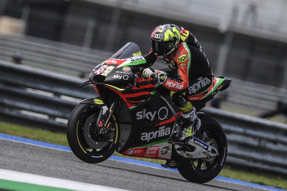 FOURTH AND SIXTH ROW FOR THE APRILIAS IN THE GP OF THAILAND - Gresini Racing