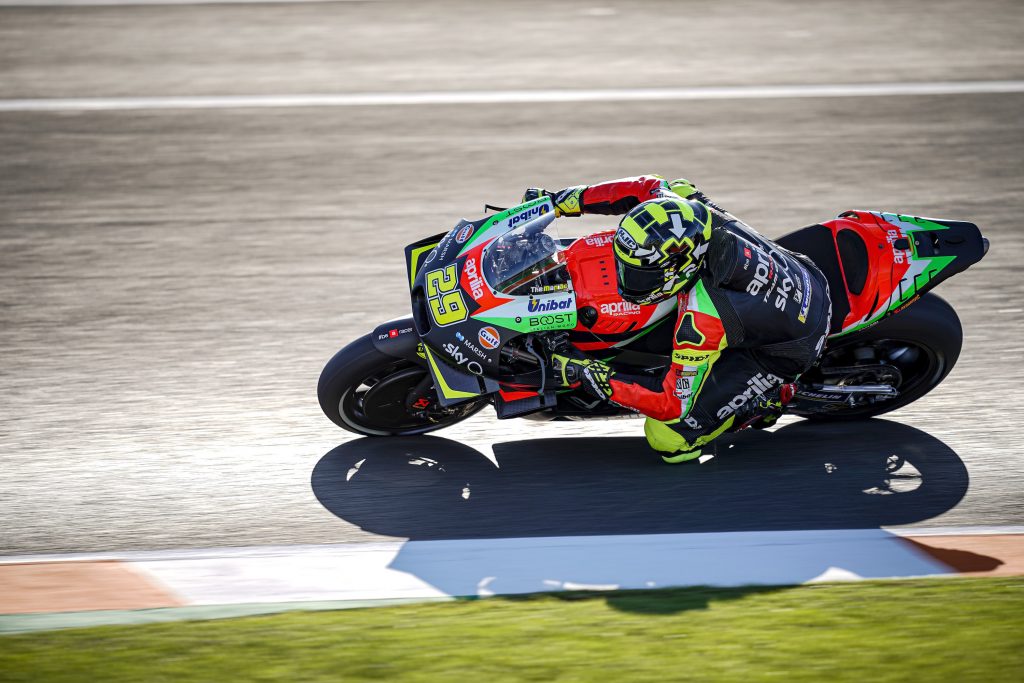 ALEIX EIGHTH IN VALENCIA AT THE END OF THE FIRST DAY OF PRACTICE - Gresini Racing