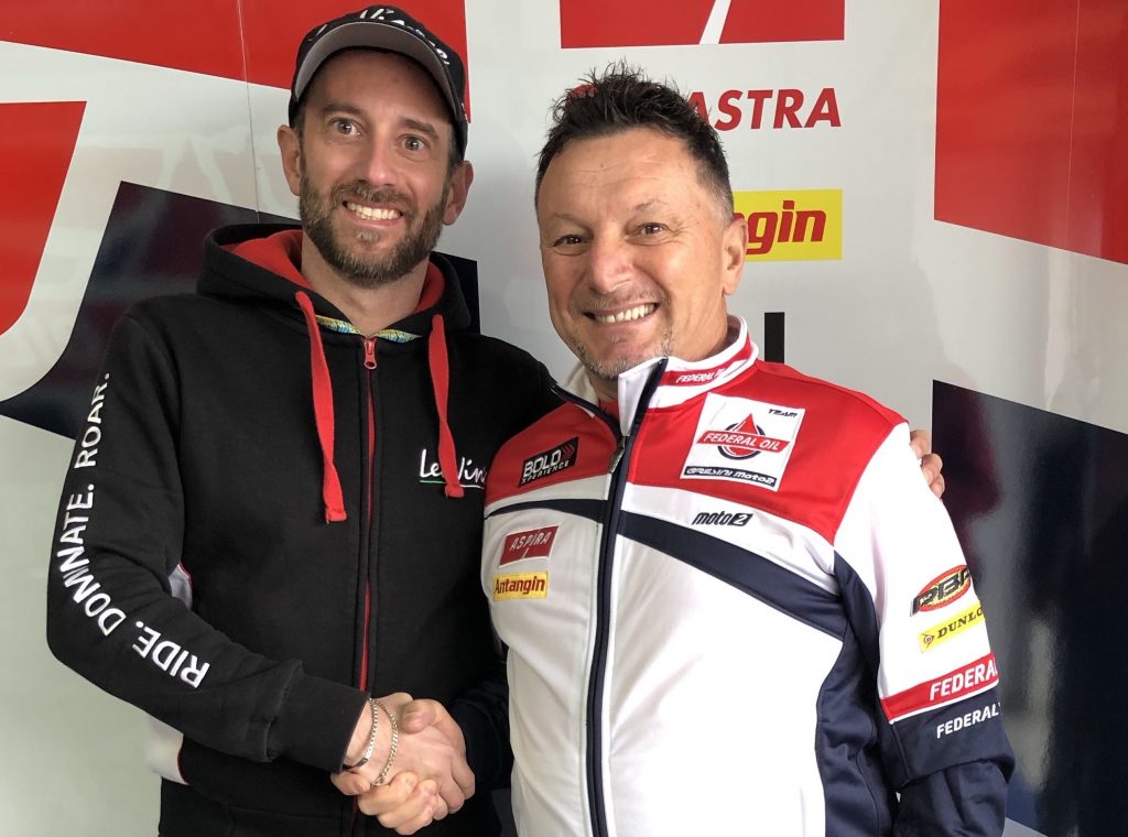 LEOVINCE AND GRESINI MOTO2 TOGETHER FOR ANOTHER TWO YEARS PROJECT - Gresini Racing
